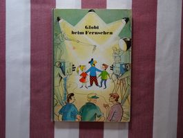 Globi beim Fernsehen - 2. Auflage 1971 - unbemalt - G1449
