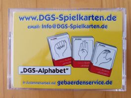 Spiel- und Übungskarten DGS Alphabet (DGS)