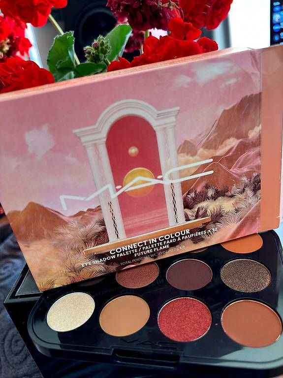 Make-up: MAC Cosmetics Eye Shadow palette x 12 Future Flame – Nuovo e nell'imballaggio originale da Lausanne venduto da mpampouras