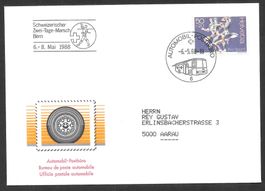 Sonderbrief A. 1493 Schweiz. 2 Tage Marsch Bern 5.-7.5.1989