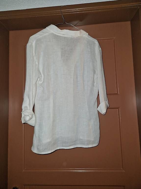 Camicette: Camicia bianca in lino – Usato da Bellinzona venduto da ali_j8kj 1