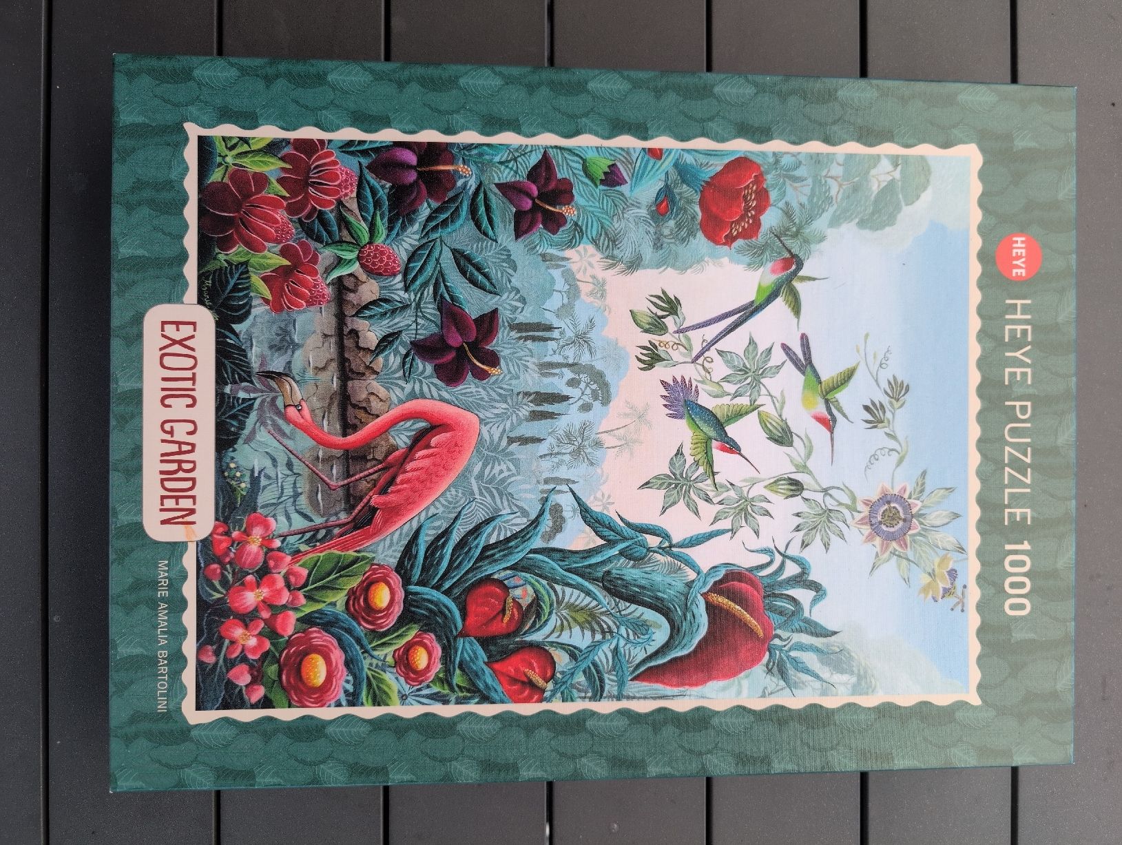 Heye Puzzle: Puzzle Heye Exotic Garden par Amalia Bartolini – Usato da Bussigny venduto da eme_y56y