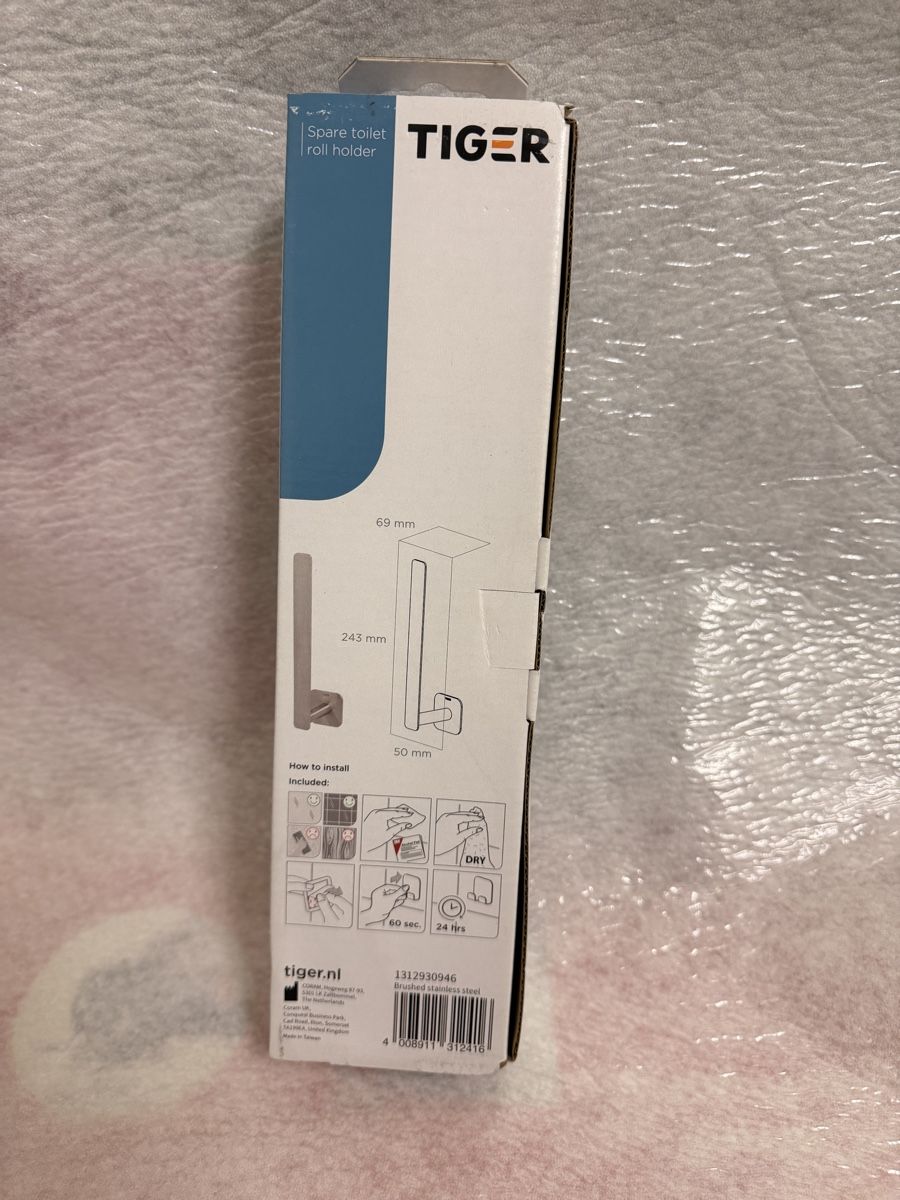 Altri accessori per il bagno: Tiger Ersatzrollenhalter -  Original verpackt – Nuovo (secondo la descrizione) da Schaffhausen venduto da wolker217 1
