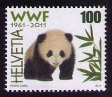 2011_1382_50 Jahre WWF !_PANDABÄR !_ Noch frankaturgültig!**