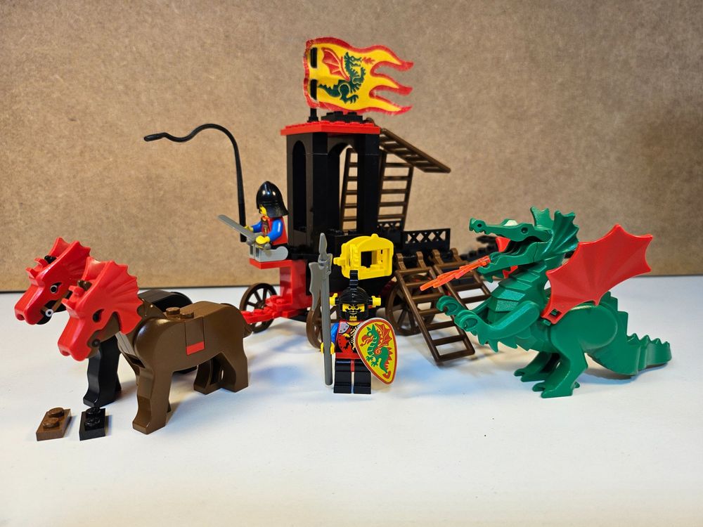 Lego Set 6056, Dragon Wagon Jahr 1993 komplett, Ritter (Gebraucht) in ...