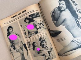 🟡EROTIK Magazin Heft FROLIC 1954 50er  Jahre Nackt Akt
