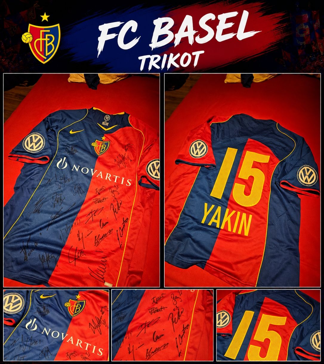 Leibchen & Hosen: Fc Basel trikot – Neu (gemäss Beschreibung) aus Mühlrüti von Sil.2055