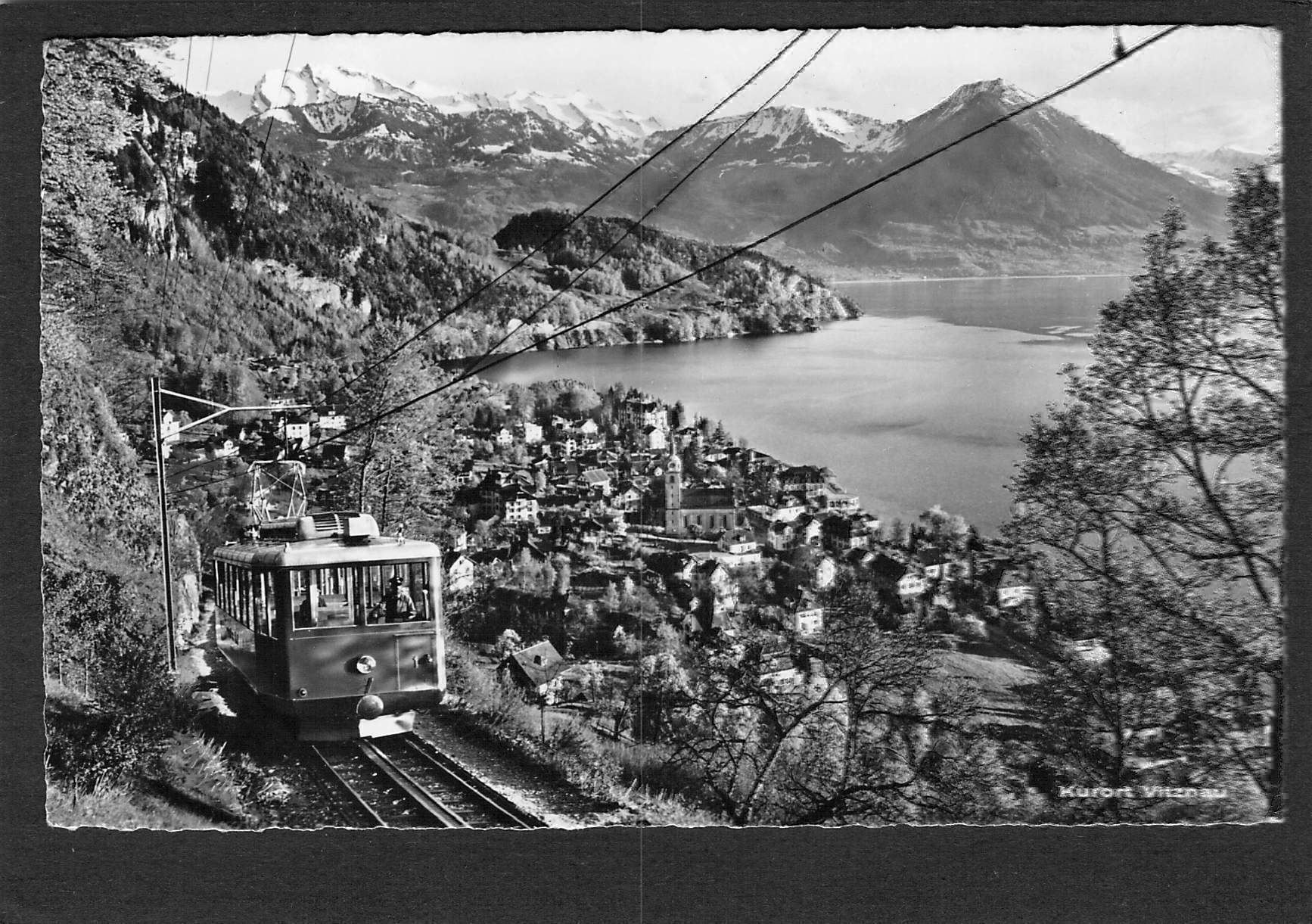 Ansichtskarten: AK.LU Vitznau , Bahn ., 1933 – Gebraucht aus Reichenburg von ibiza18