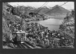 AK.LU Vitznau , Bahn ., 1933