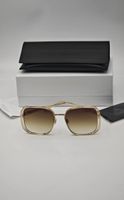 Christian Dior Sunglasses Gold Square Gradient Lenses  NEW