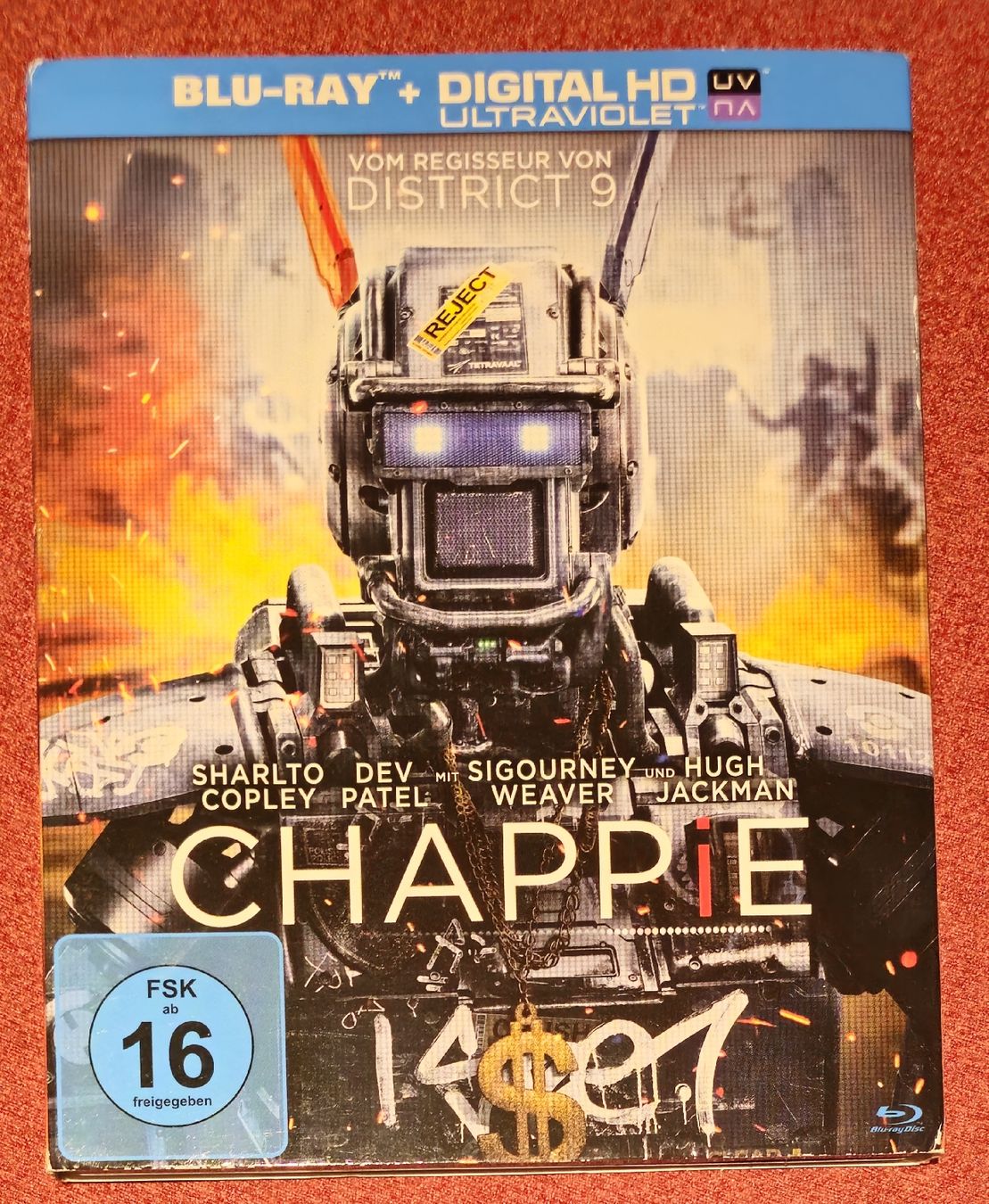 Alle DVDs: Chappie Blu-ray – Gebraucht aus Auslikon von pacomugi