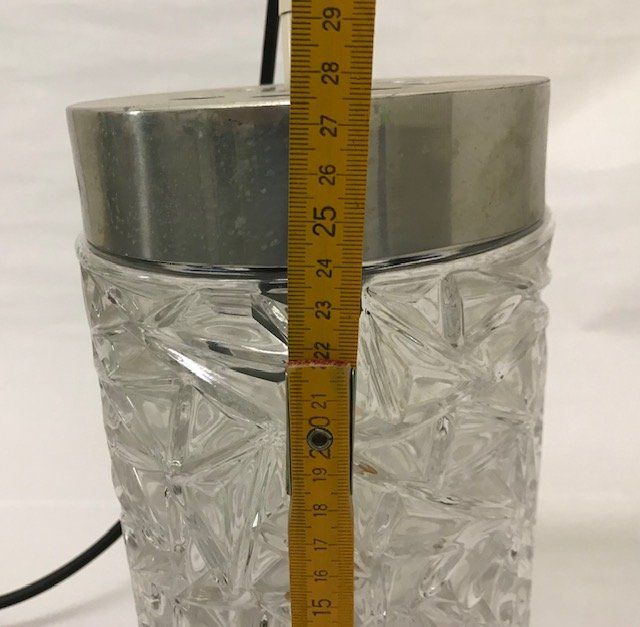Kronleuchter & Deckenlampen: BUR Hängelampe zylinderförmig mit Pressglas – Gebraucht aus Zürich von gigimai67 7