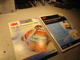 Projektorfolien Laser und InkJet