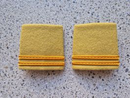 *** Gradabzeichen Patten Set Oberleutnant ABC ***
