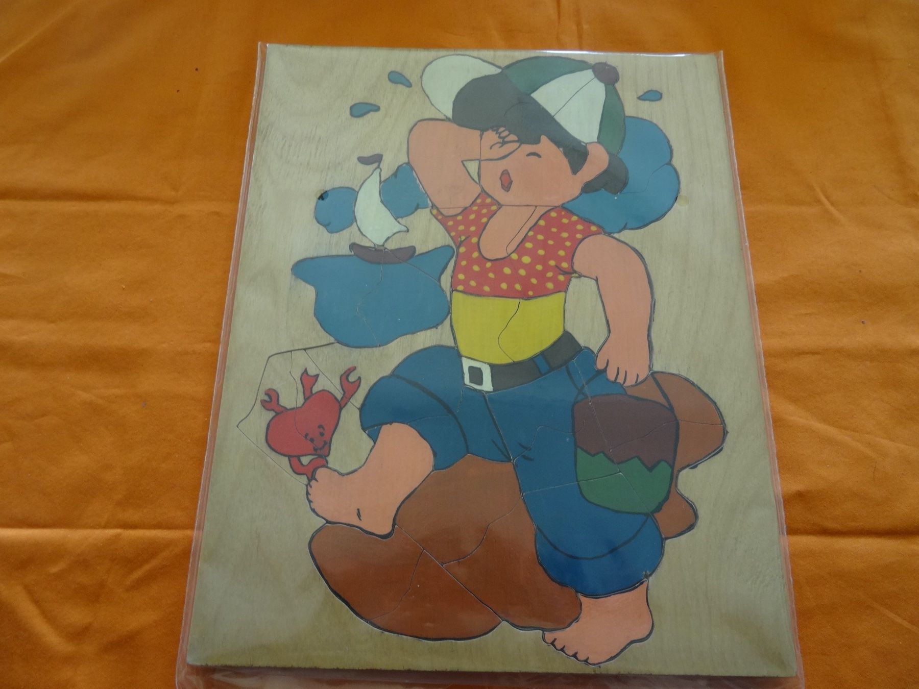 Puzzles: Holz Puzzle  am Strand – Gebraucht aus Allenwinden von Obalu 1