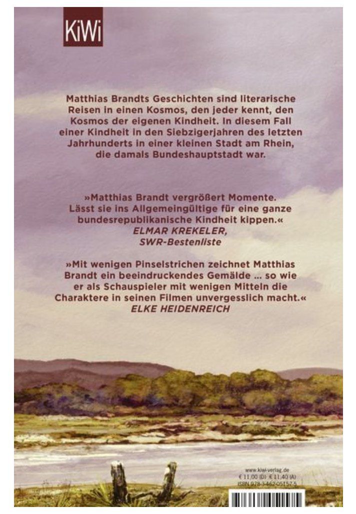 Libri: Raumpatrouille - Matthias Brandt – Usato da Frauenfeld venduto da AlphaCentauri_369_ 1