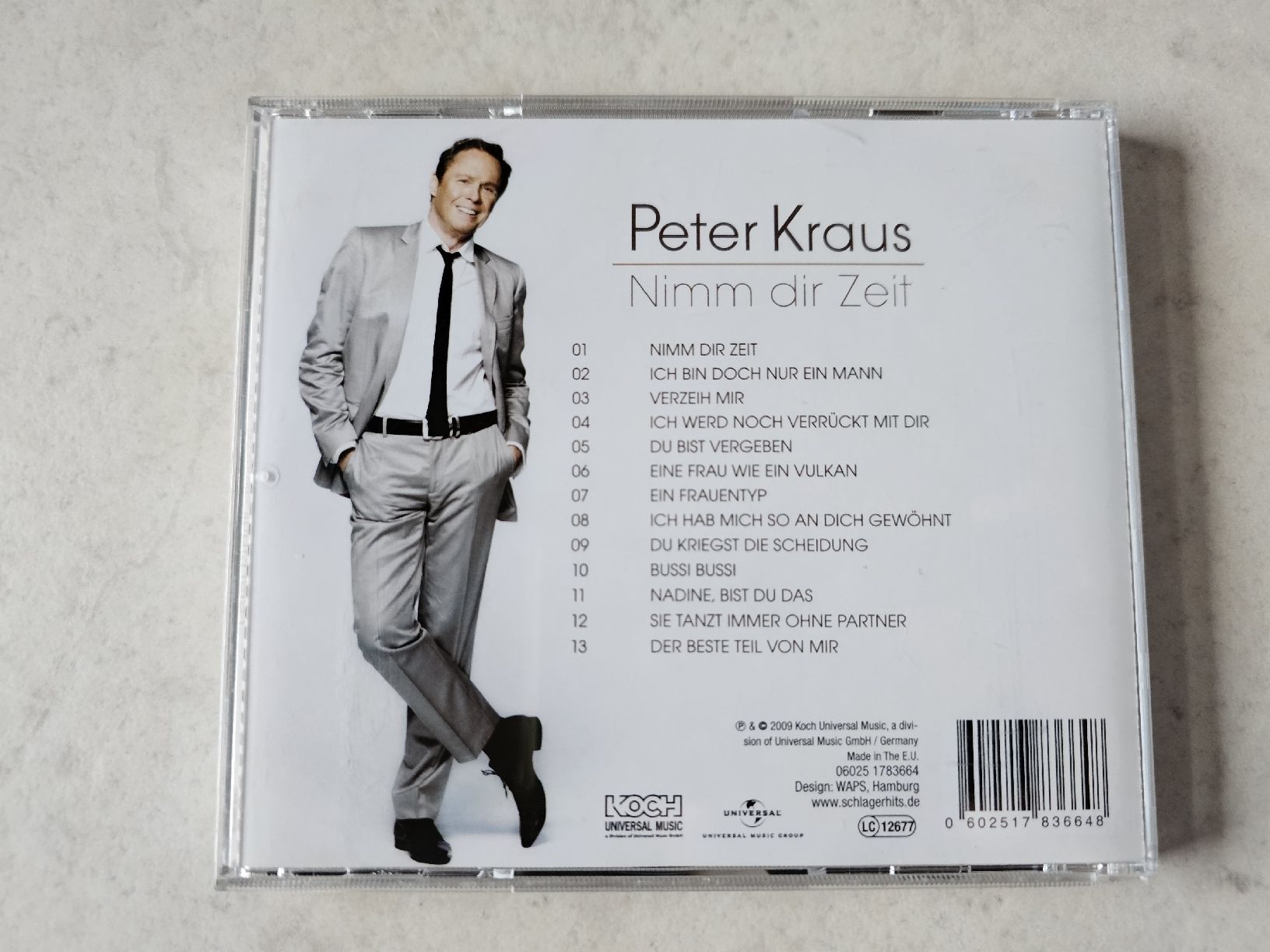 CD: Peter Kraus  -  Nimm dir Zeit – Usato da Schneisingen venduto da backstore24 1