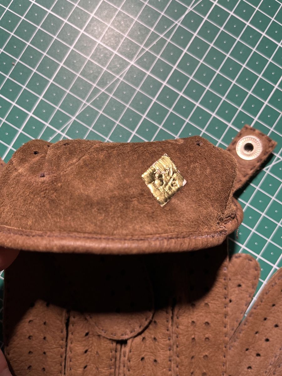 Altri accessori da uomo: Vintage Lederhandschuhe, braun, Grösse 8.5 – Usato da Giffers venduto da MrJoggo 3