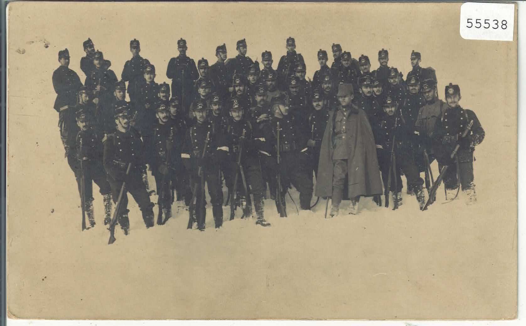 Cartoline postali: Armee Suisse - Im Winter im Schnee – Usato da Ettingen venduto da Kartenplanet