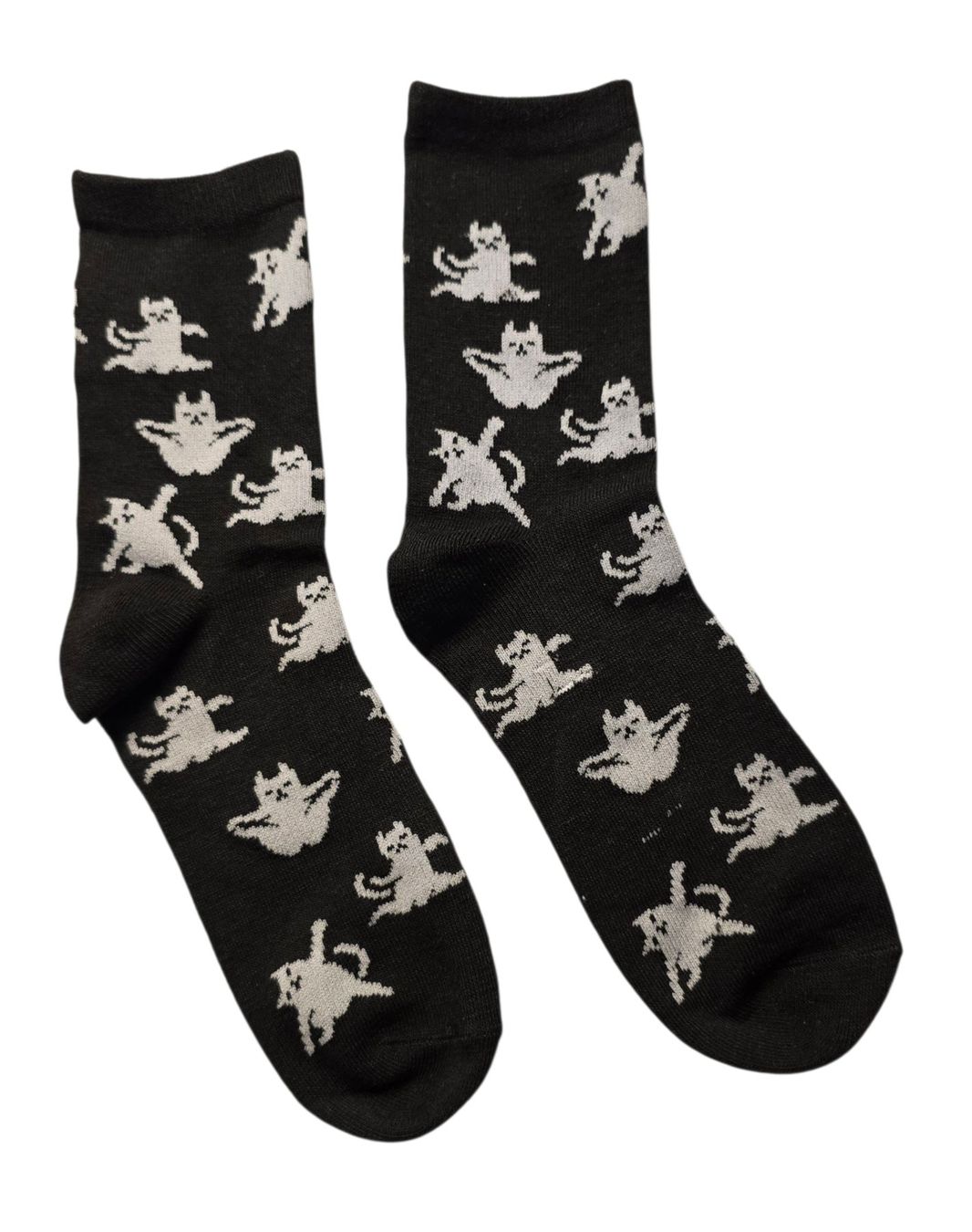 Calze: Socken Katzen/Cats/Yoga – Nuovo e nell'imballaggio originale da Zürich venduto da amysmith