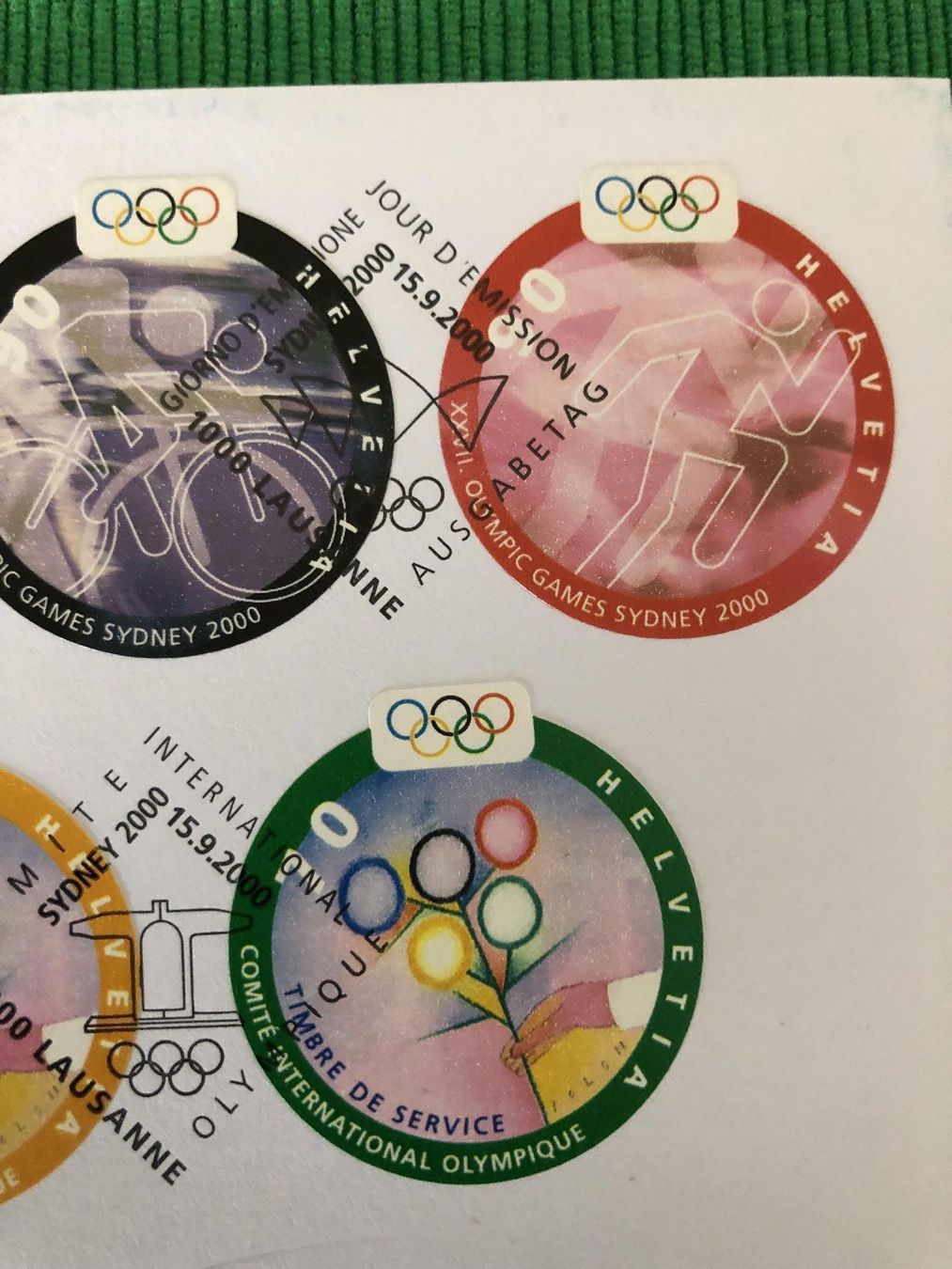 Tous les timbres: Olympiade Sydney 2000 – D'occasion à Horw par Luki49 5