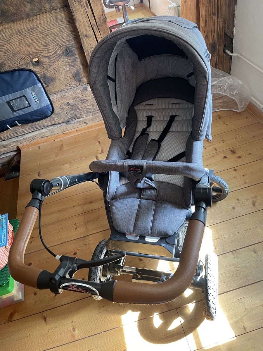Hartan Carrozzine: Kinderwagen Hartan Racer GTS combi – Usato da Aesch ZH venduto da DBR69