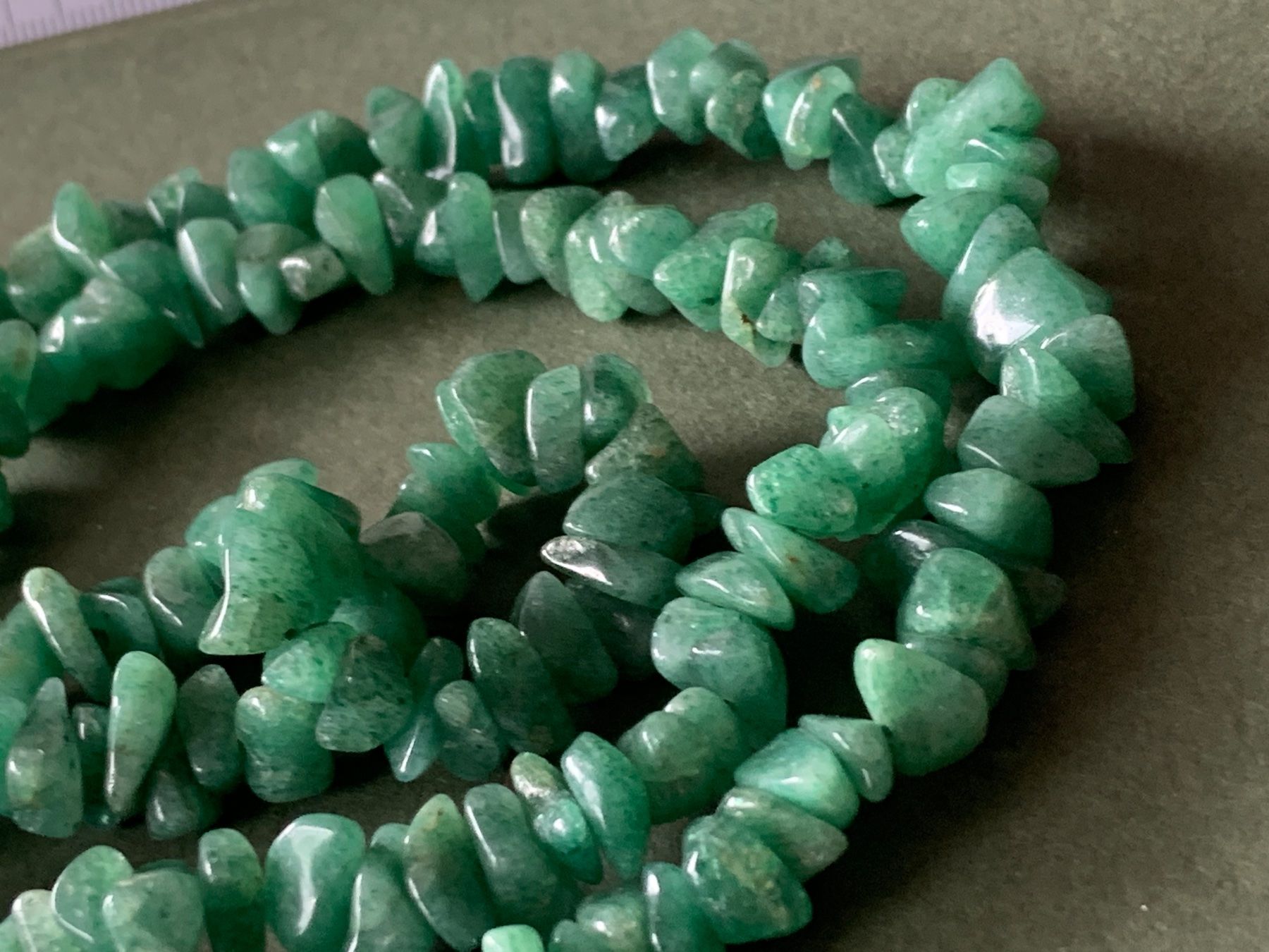 Catenine: Steinkette Aventurin – Usato da Laufen venduto da belleskulptur 3