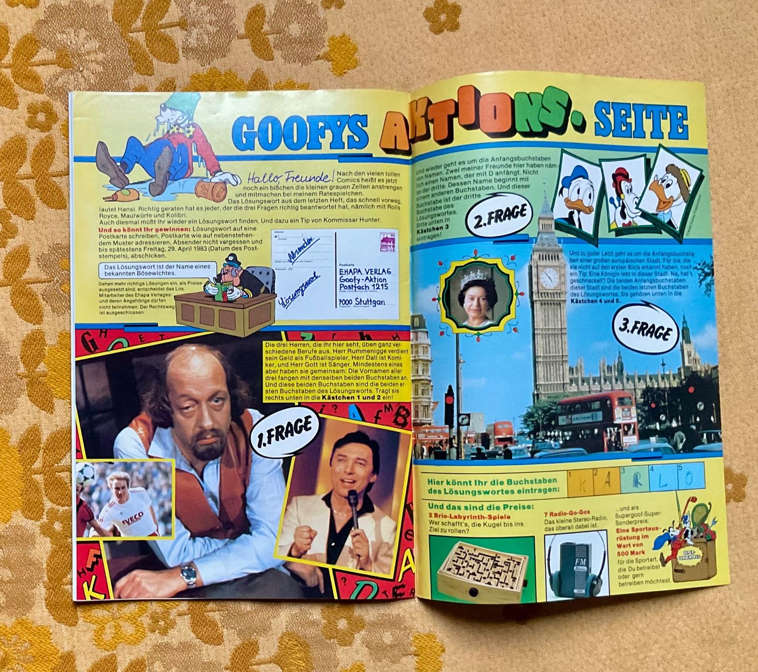 BD: Goofy Heft Nr 4 von 1983 – D'occasion à Endingen par nathan05 8