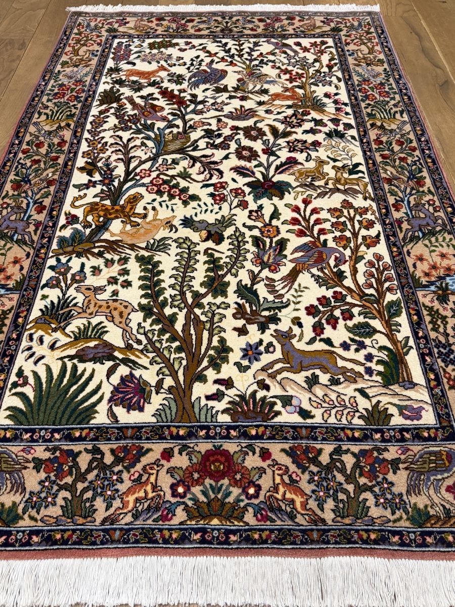 Tappeti: Herrlicher seltener Seiden Täbriz - Perserteppich – Nuovo (secondo la descrizione) da Bennau venduto da Mayer_Carpets 4