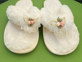 SUMMERTIME - stylische Flip-Flops mit Décor, weiss, 40-41