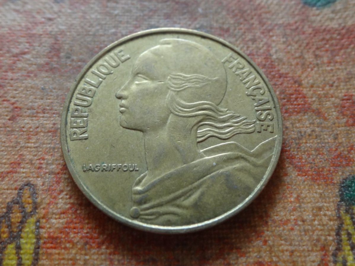 Tutti le monete: FRANCE  20 Centimes  1980  (P) – Usato da Romanel-sur-Lausanne venduto da Swift13 1