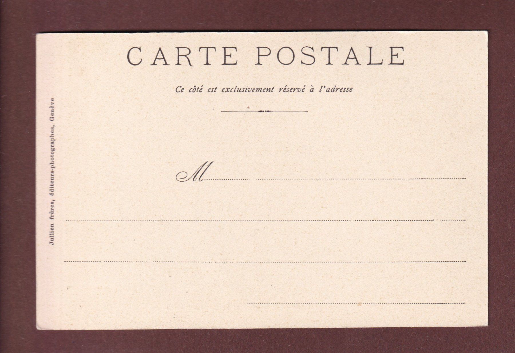 Cartoline postali: CHAMPERY - Dents du Midi - 1903 – Usato da Pully venduto da nicecards-shop 1