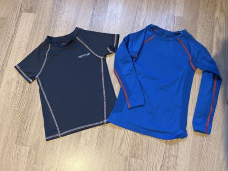 2 Sportshirts Funktionsshirts Set Gr. 110/116 sport