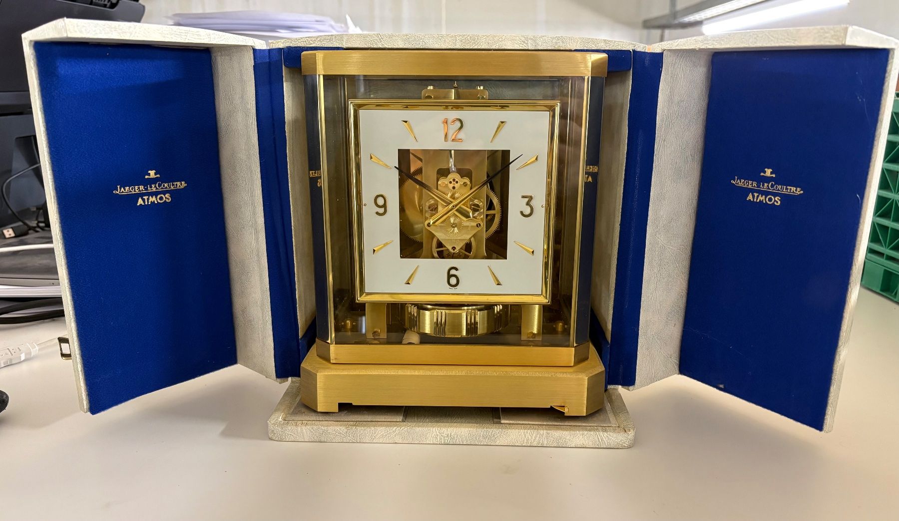 Jaeger-Lecoultre Orologi: Jaeger-Lecoultre Atmos Tischuhr – Usato da Rodels venduto da julietta.libero