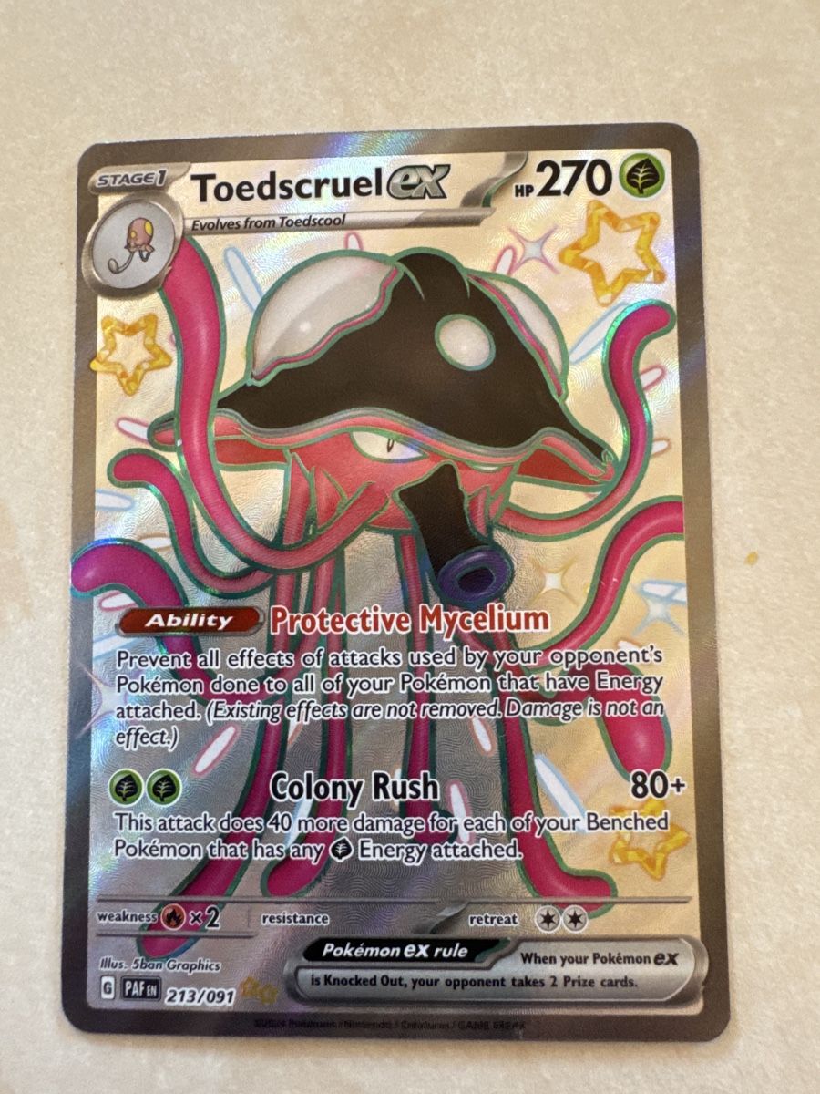 Pokémon Sammelbilder & Trading cards: Toedscruel ex 213/091 ab Fr. 1.- – Gebraucht aus Flüh von LucaK