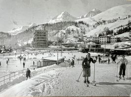 AK St.Moritz nach einer alten Fotografie.