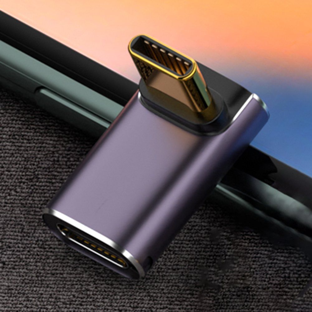 Unità & Adattatore: 90° Winkel USB-C Adapter PD & 240W & USB 4.0 & fast charging – Nuovo e nell'imballaggio originale da Uster venduto da -FPS- 6