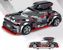 Sportwagen Audi Bausteine inkl. 2 Minifiguren-Racing