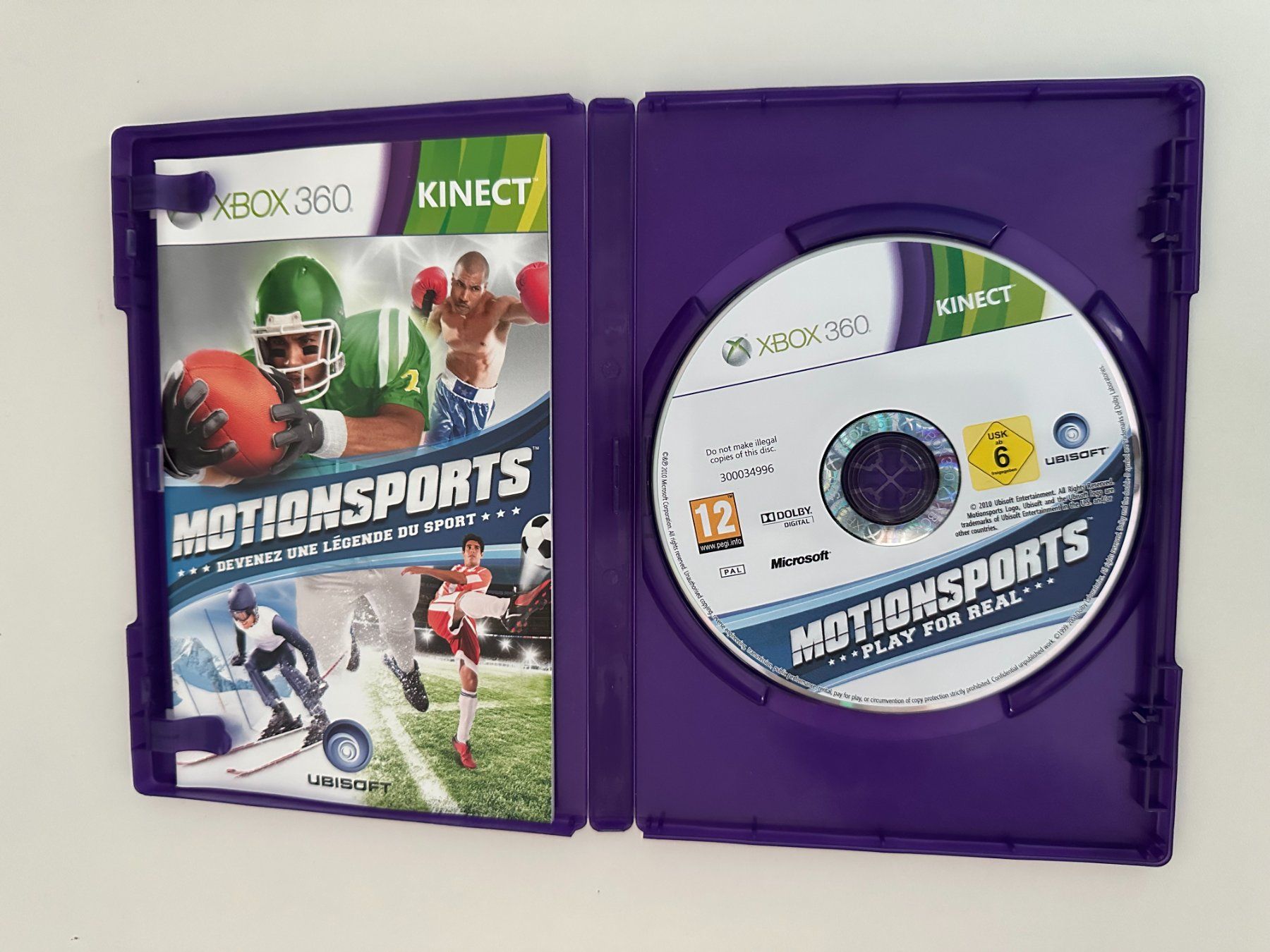 Microsoft Giochi: MotionSports, Xbox 360 Kinect – Usato da Couvet venduto da Aura_aura 1