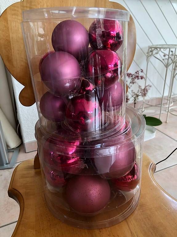 Toutes les décorations: 18 Christbaumkugeln – D'occasion à Freienstein par ErnaS01