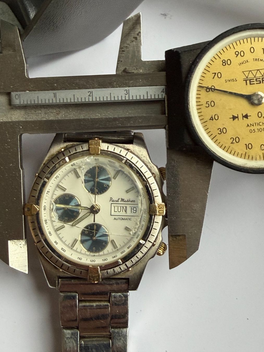 Orologi: Paul Mathez Automatic Chronograph – Usato da Worblaufen venduto da chronyves 2