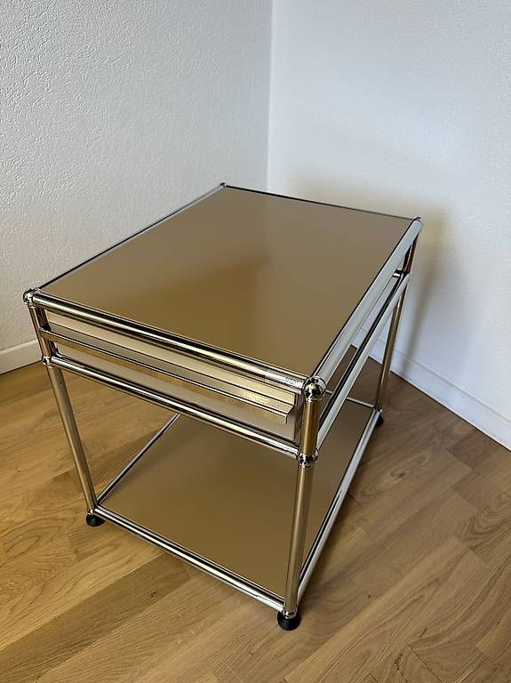 USM Nachttische: Table de chevet USM Haller en Beige // Ref. AY0395-2 – Gebraucht aus Ravoire von ARKY_s 4