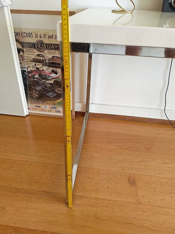 Schreibtische: Bureau pieds chromer – Gebraucht aus Paudex von Aventure1 2