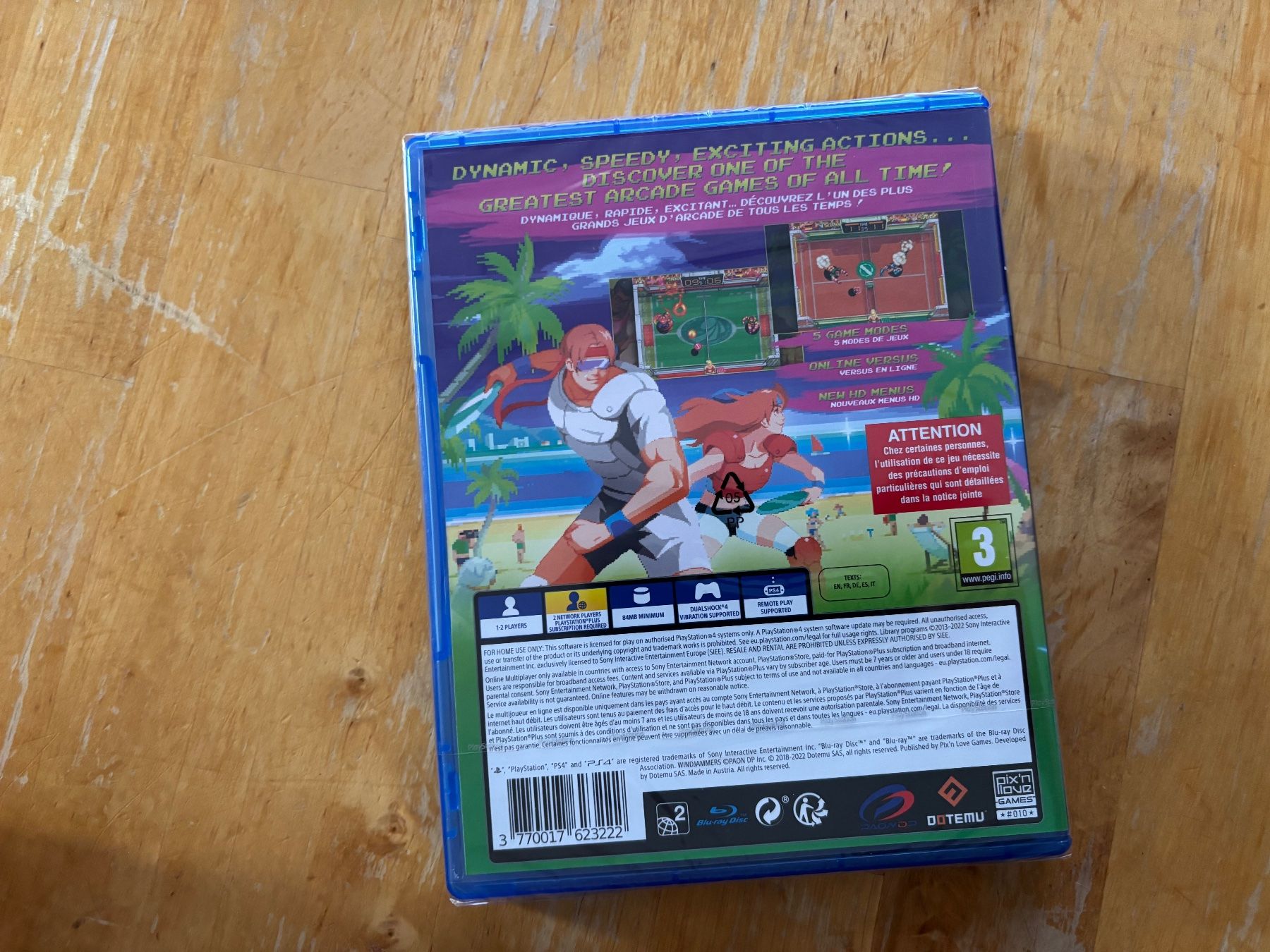 Giochi: Windjammers (NEU) – Nuovo e nell'imballaggio originale da Frenkendorf venduto da gelbeZinnie 1