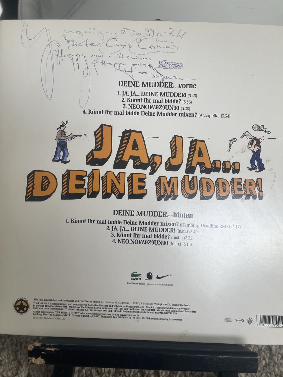 Dischi in vinile: Fünf Sterne Deluxe / Ja ja deine Mudder – Usato da Dagmersellen venduto da stonefinger 1