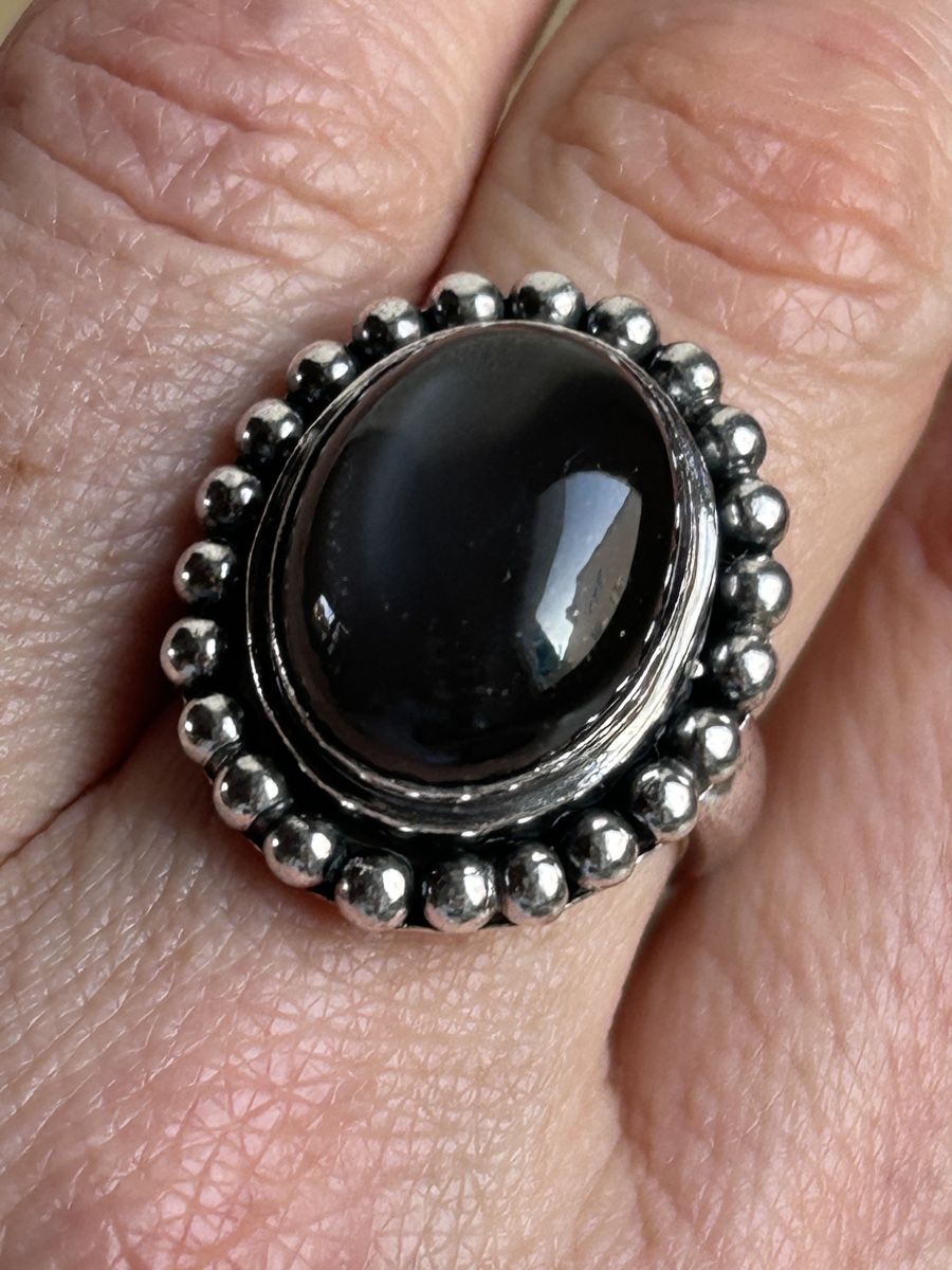Anelli: Silberring Labradorit (56) – Usato da Laufen venduto da Bellebellezza
