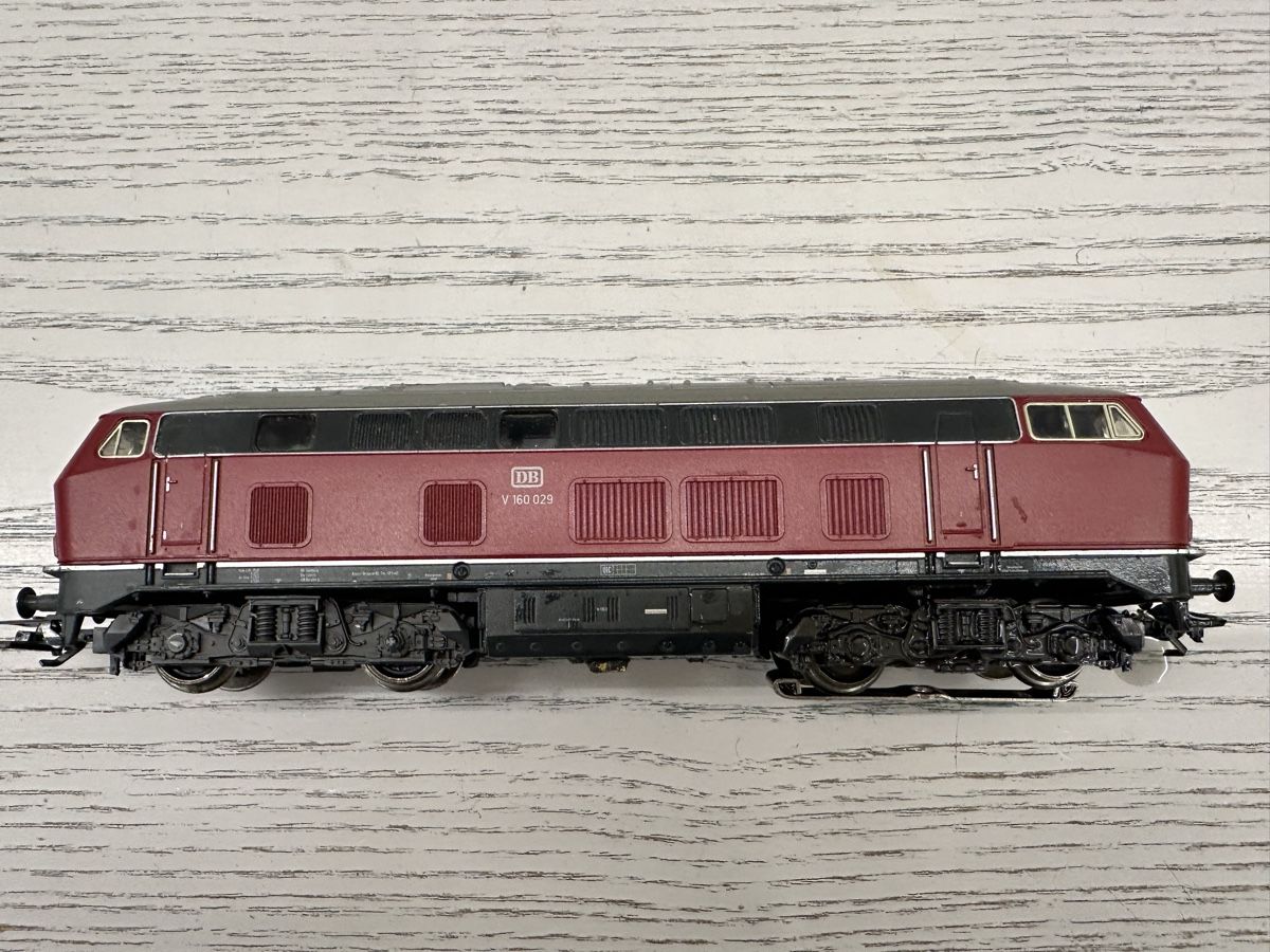 Märklin Modellini di ferrovie: Märklin 3075 DB V 160  mfx digital HLA – Usato da Lupsingen venduto da New-Haven 2