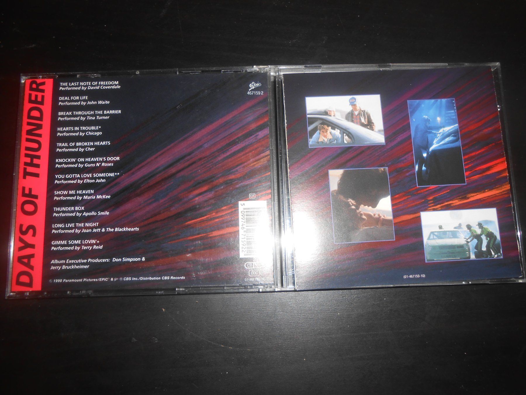 CD: O.S.T Days Of Thunder / 1990 – Usato da Aarberg venduto da witchhunter01 1