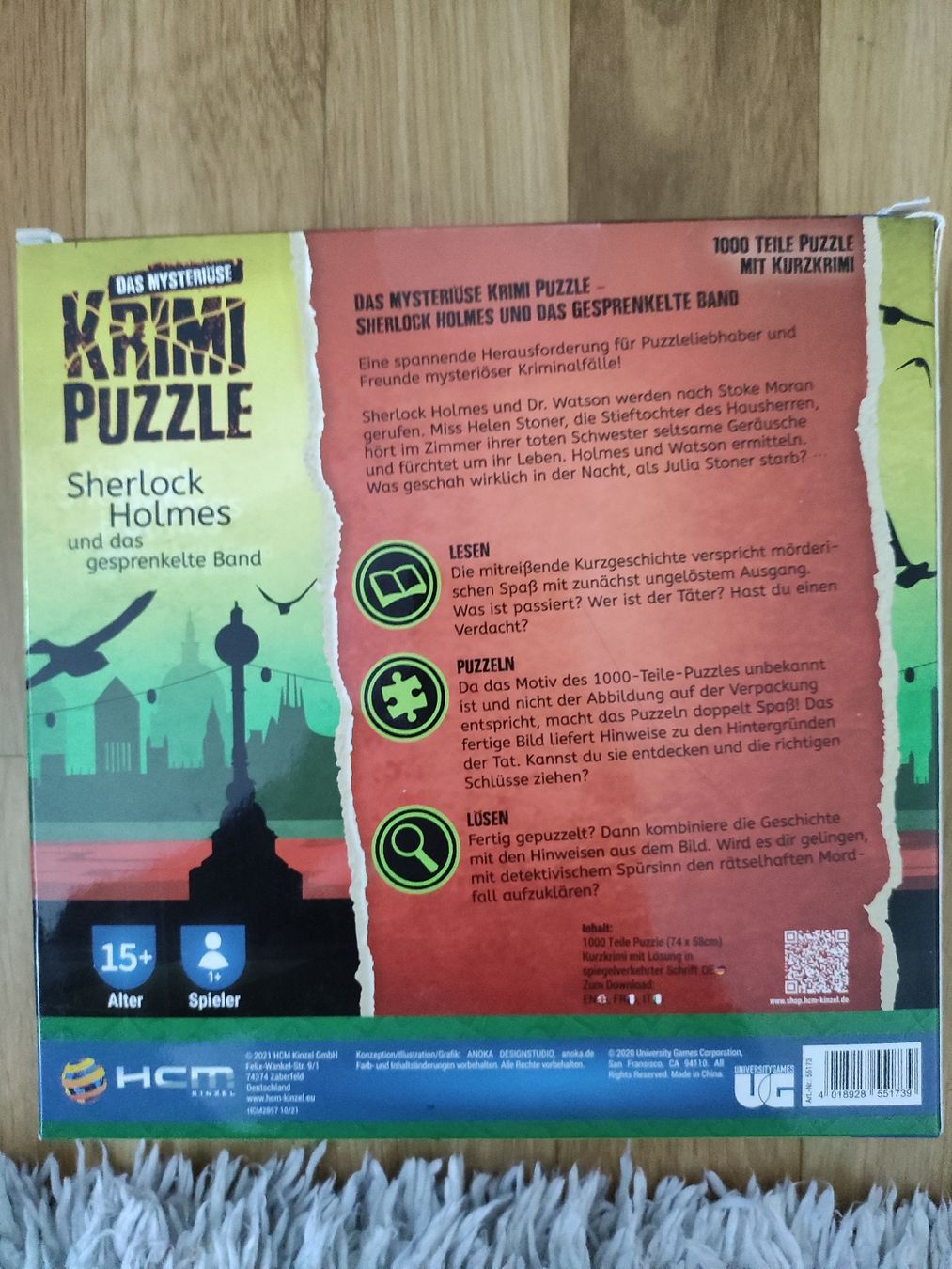 Giochi: Krimipuzzle – Usato da Siebnen venduto da Valora23 1