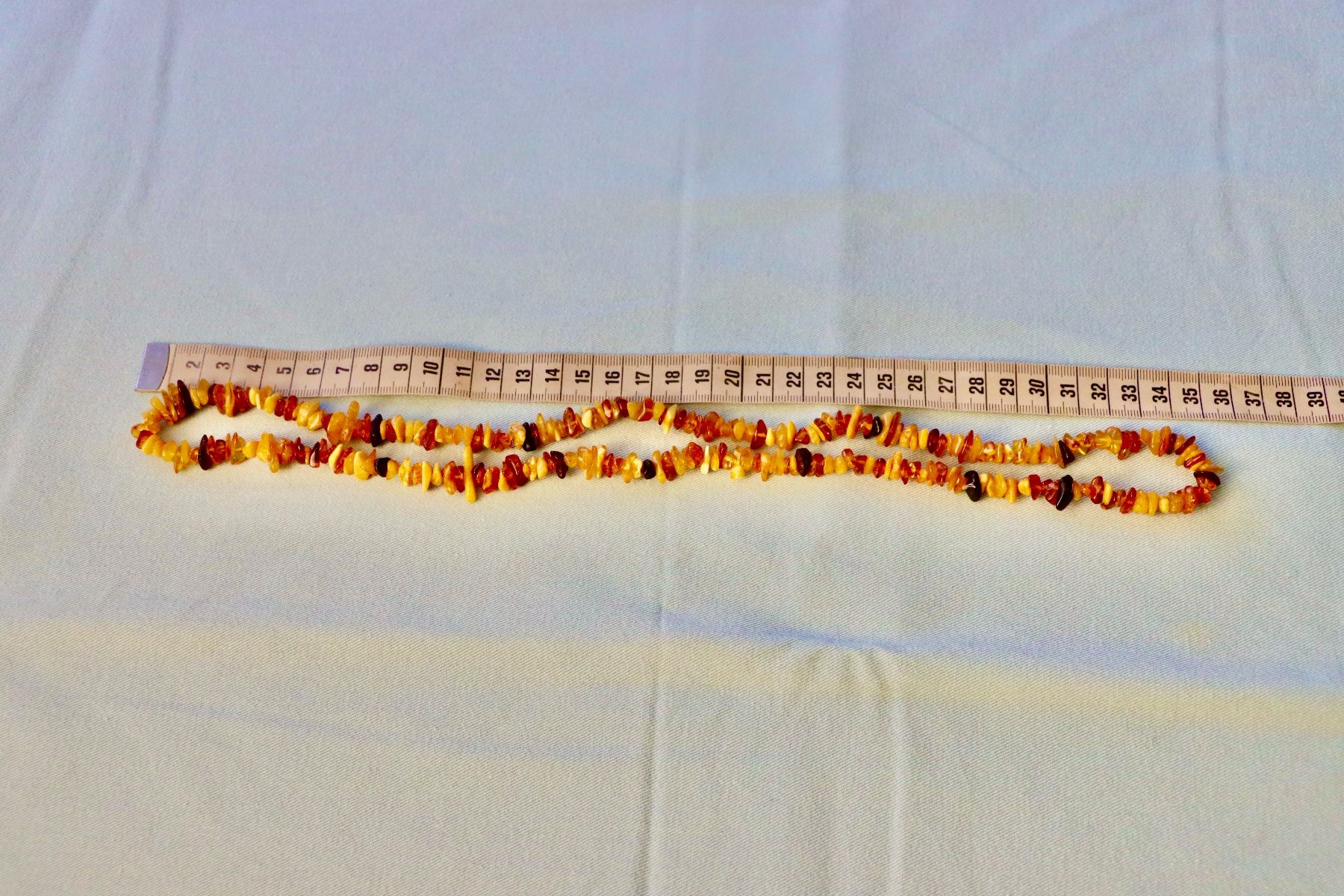Catenine: Bernsteinkette ca. 70 cm , 23 gr – Usato da Rheinfelden venduto da Floyd5 3